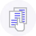 Modern coding icon with software development and digital technology concept